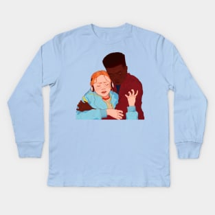 Max and Lucas Season 4 Kids Long Sleeve T-Shirt